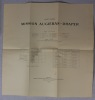 [Mission Augiéras-Draper 1927-1928] D'Algérie au Sénégal. Atlas seul. AUGIÉRAS Cdt - DRAPER W.P. - al.