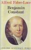 Benjamin Constant. Fabre-Luce Alfred