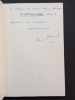 Du côté de la terre (avec un envoi de l’auteur). Poèmes 1962-1965. CHESNAIE, Anne