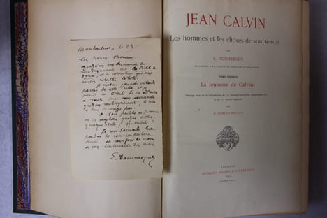 Jean Calvin. Les hommes et les choses de son temps. Sept volumes complet.. Doumergue, Emile