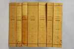 Manuel d'Archéologie Egyptienne. 7 volumes & 3 atlas. VANDIER J.