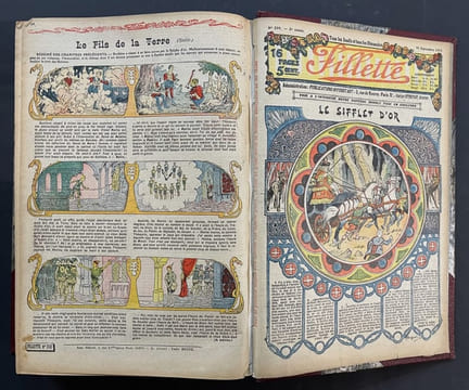 Fillette. 5e année. N° 182, 2 janvier 1913 - N° 259, 18 septembre 1913 [77 numéros]. Tous les Jeudis et tous les Dimanches. OFFENSTADT, Georges