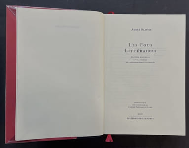 Les fous littéraires. Édition nouvelle, revue, corrigée et considérablement augmentée