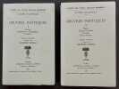 Oeuvres poétiques [2 volumes]. édition critique publiée par Raymond Ortali. MALLEVILLE, Claude