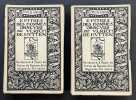 Epîtres des hommes obscurs [2 volumes]. Traduit du latin par J. Priel... ; illustré par A. Puyplat. HUTTEN, Ulrich von