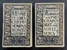 Epîtres des hommes obscurs [2 volumes]. Traduit du latin par J. Priel... ; illustré par A. Puyplat. HUTTEN, Ulrich von