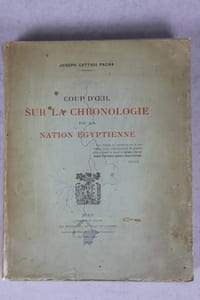 Coup d'oeil sur la chronologie de la nation egyptienne