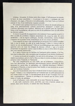 Le mensonge de Socrate ou la question juive. HERVé, Gérald