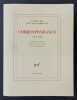 Correspondance 1901-1950. édition étable et annotée par Pascal Mercier et Peter Fawcett. GIDE, André ; SCHLUMBERGER, Jean