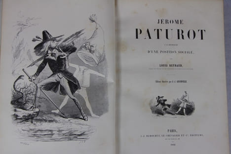 Jérome Paturot à la recherche d’une position sociale.. Grandville - Reybaud (Louis)
