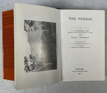 The Veddas. With a chapter by C. S. Myers, and an appendix by A. Mendis Gunasekara. Fac-simile reprint, Cambridge University Press, Archaelogical and Ethnological Series, 1911