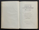 Oeuvres complètes. Les Chants de Maldoror, correspondance d’ Isidore Ducasse, comte de Lautréamont . Présentation, étude de notes, commentaires par ...