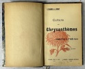 Culture des chrysanthèmes à la grande fleur et à taille basse. 4e édition revue, corrigée et augmentée. CHABANNE, G. & CHOULET, A.