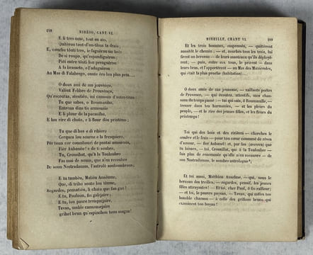 Mireille, poème provençal avec la traduction littérale en regard - Mirèio, pouèmo prouvençau de Frederi Mistral, emé la traducioun literalo en regard ...