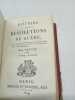 Histoire des révolutions de Suède (2 tomes en un). DE VERTOT abbé