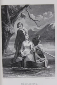 Premières et nouvelles méditations poétiques suivies de La mort de Socrate, du Pèlerinage de Child-Harold et du Chant du Sacre. Lamartine (Alphonse ...