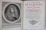 Le Droit de la nature et des gens, ou Système général des principes les plus importants de la morale, de la jurisprudence, et de la politique.  par le ...