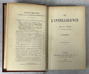 De l’Intelligence [2 volumes] par TAINE, Hippolyte - Image 2