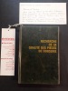 Recherche de la qualité des pièces de fonderie (avec un envoi de l’éditeur). Édition de 1971. Hénon, Guy; Mascré, Claude; Blanc, Georges