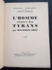 L'homme contre les tyrans. ARON, Raymond
