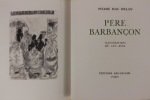 Père Barbançon. Illustration de Gus Bofa. [Bofa (Gus)] Mac Orlan (Pierre) 