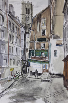 Surprenants visages de Paris. Aquarelles de Gaston Barret.. Mac Orlan (Pierre) - Barret (Gaston)