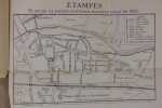 Étampes. La ville et ses environs. Monuments et ruines. Plans, vues et promenades.. MARQUIS. L.