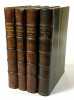 Histoire naturelle des coléoptères de France [4 volumes]. PORTEVIN, Gaston