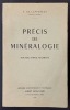 Précis de minéralogie. Nouveau tirage augmenté. LAPPARENT, Albert-Félix de