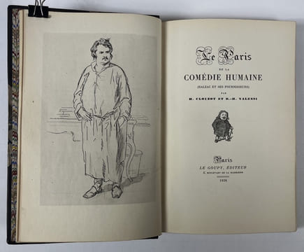 Le Paris de la Comédie humaine : Balzac et ses fournisseurs . CLOUZOT, Henri ; VALENSI, R. H.