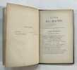 La Voix du maître, à-propos en 1 acte, en vers. Représenté pour la première fois sur le théâtre impérial de l’Odéon le 15 janvier 1870. DELPIT, Albert