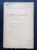 Une grande dame de la cour de Louix XV - La Duchesse d'Aiguillon (1726-1796). D’après des documents inédits. D'ESTREE, Paul; CALLET, ALBERT