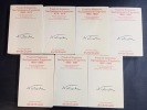 Nachgelassene Fragmente (7 tomes). Kritische Studienausgabe Herausgegeben von Giorgio Colli und Mazzino Montinari. Nietzche, Friedrich