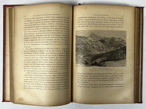 Les Alpes et les grandes ascensions. Avec la collaboration des clubs alpins. 2e édition. LEVASSEUR, émile