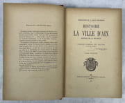 Histoire de la ville d’Aix . Par Pierre-Joseph de Haitze, un de ces citoïens par HAITZE, Pierre-Joseph de - Image 2