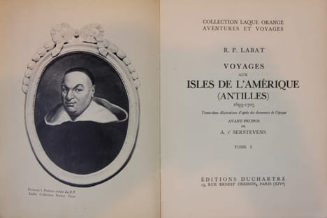Voyages aux Isles de l’Amérique (Antilles) 1693-1705. Introduction de A. t’Serstevens. LABAT R. P.