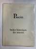 Pascin Catalogue Raisonné. Complet en 4 volumes + index. Yves (Hemin) ; Guy (krohg) ; klaus (Perls) ; Abel  Rambert