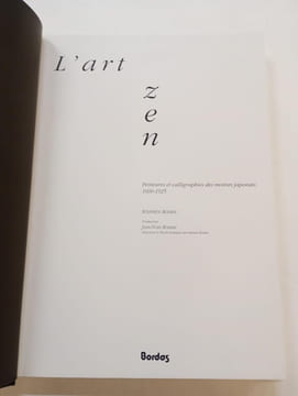 L'art Zen. Peintures et calligraphies des moines japonais, 1600-1925. ADDISS, Stephen