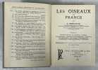 Les Oiseaux de France. Vol. II. Oiseaux d’eau et espèces voisines. MENEGAUX, Auguste