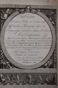 Tableau du titre, poids et valeur des différentes monnaies d’or et d’argent, qui circulent dans le commerce, avec empreintes, auquel on a joint diverses tables, tarifs et règles utiles à ceux qui travaillent ou font le commerce des matières d’or et d’argent, ainsi que la loi du 19 Brumaire au 6, relative à la surveillance du titre et aux droits de garantie, avec les loix, arrêtés et décrets qui y ont rapport. Par Hugues Darier père Essayeur du commerce. par Darier père (Hugues)  - Image 2