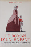 Le Roman d’un enfant. Illustrations de A.-E. Marty par Loti (Pierre)  - Image 2