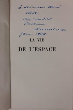 [Ensemble de sept éditions originales sur vélin bibliophile] L’Araignée de verre (1932, 222 pp.) ; La Vie de l’espace (1928, 215 pp.) ; Devant Dieu ...