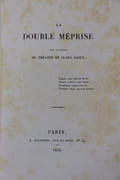 La Double méprise par l’auteur du théâtre de Clara Gazul par [Mérimée (Prosper)]  - Image 2