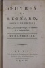 Oeuvres de Regnard. Edition, revue, exactement corrigée et conforme à la Représentation.. Regnard (Jean-François) 