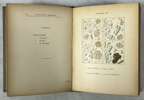Les Applications courantes du microscope, manuel élémentaire à l'usage du pharmacien pratiquant. PELTRISOT, C. N.