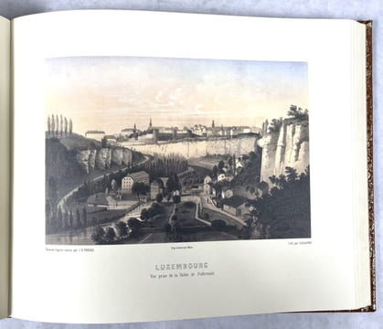 Album pittoresque du Grand-Duché de Luxembourg. 2e édition. TURNER, J. M. William ; LIEZ, Nicolas ; FRESEZ, Jean-Baptiste ; ENGELS, Michel ; WEIS, ...