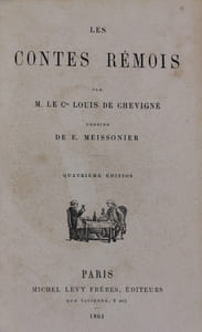 Les contes Rémois. Dessins de E. Meissonier.