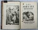 Les Moeurs. [Epitre dédicatoire signée : Panage (F.-V. Toussaint).]. [Ouvrage en 3 parties]. Toussaint, François-Vincent