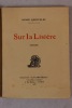 Sur la Lisière. Poèmes.. Queffelec (Henri) 