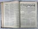 La Vie automobile. 16e année. N° 697. Samedi 10 janvier 1920 - N° 719. 10 décembre 1920 [22 Numéros]. FAROUX, Charles (rédacteur en chef)